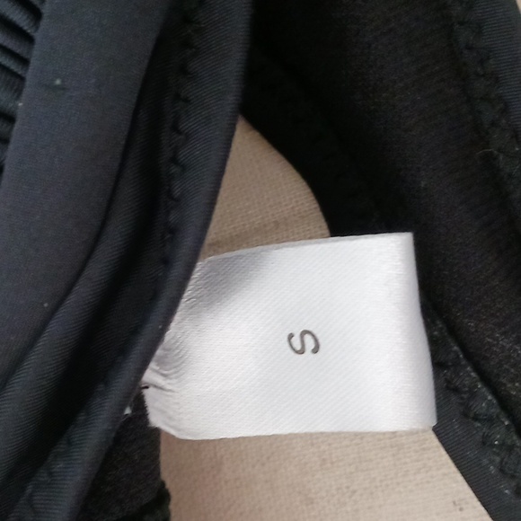 Black one piece net swimsuit - Picture 10 of 11